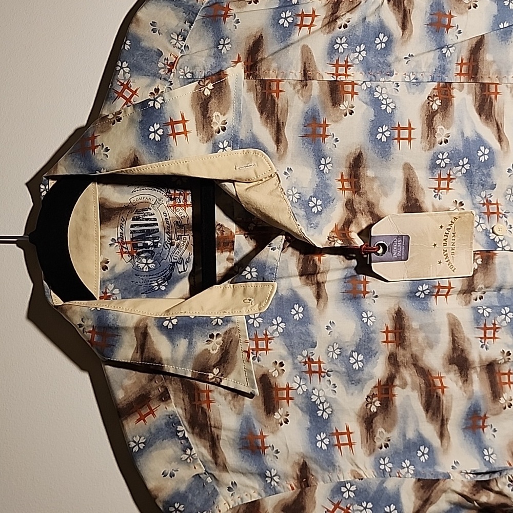 XL Tommy Bahama, Denim, Little Tokyo Print